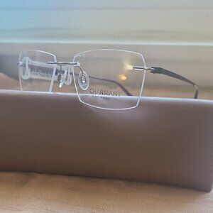 NEW & AUTHENTIC FRAME CHARMANT MODEL CH10973, SIZE 54-18-145, COLOR-95, TITANIUM